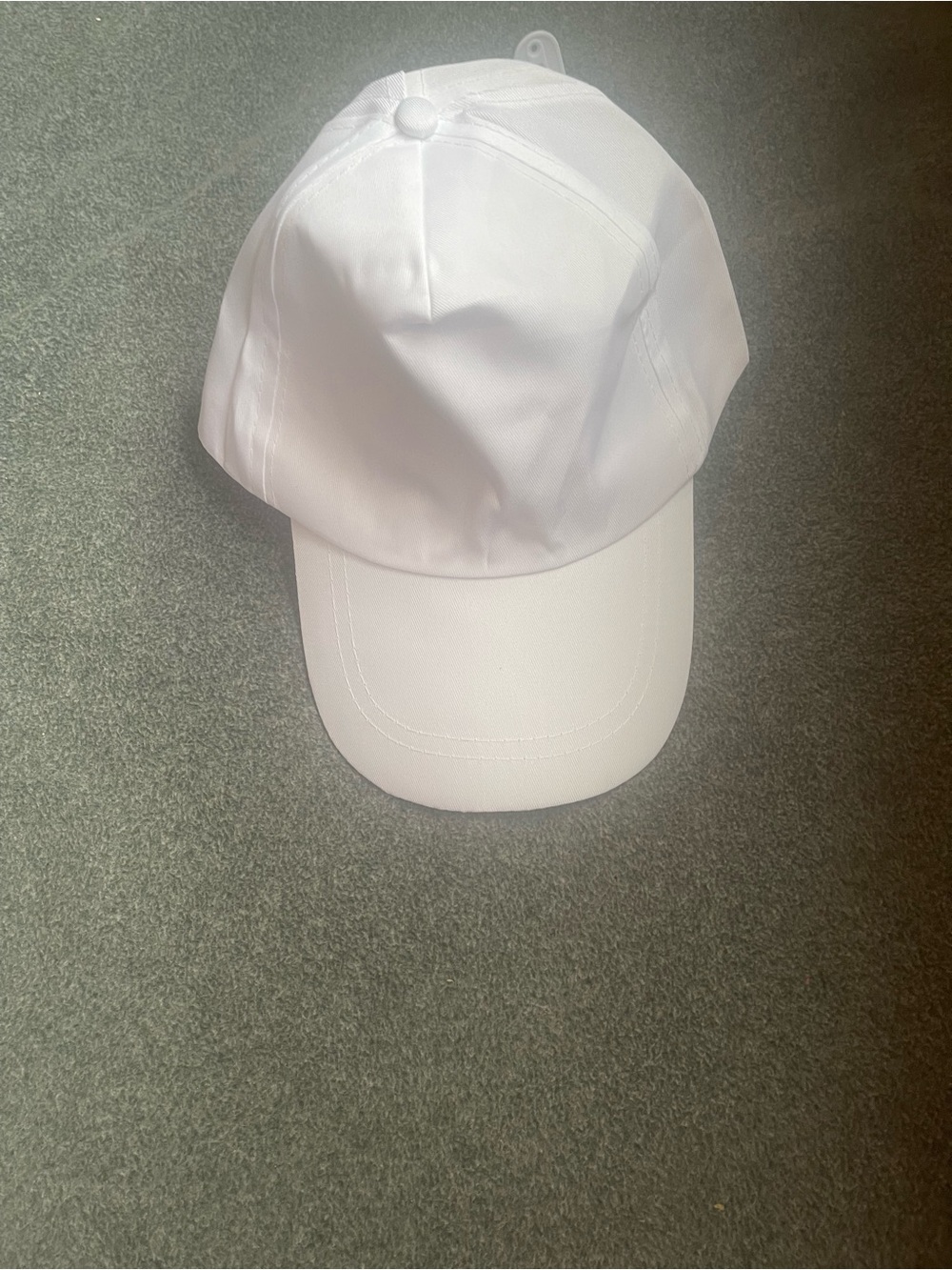 Classic White Baseball Cap